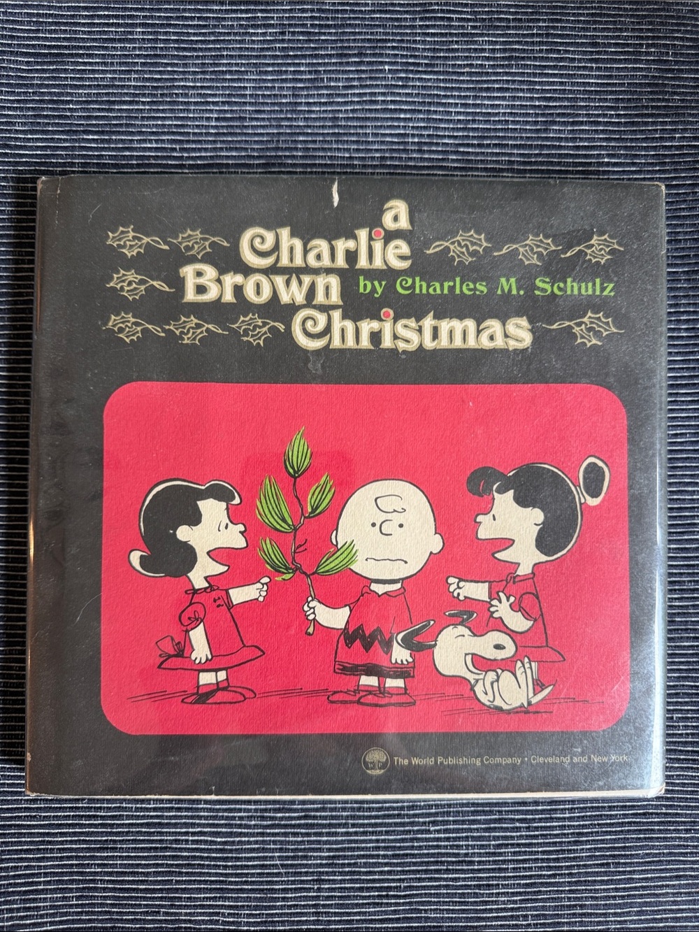 VTG 1965 A Charlie Brown Christmas Book First Printing Hardcover 1st Edition